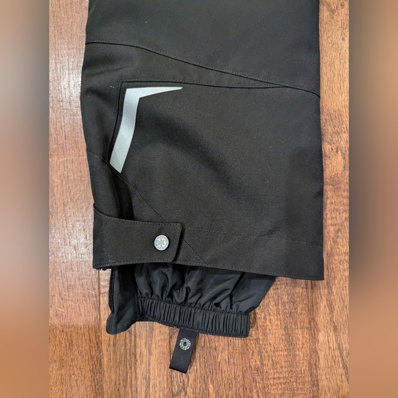 Polaris Jacket & Switchback Bib Snowpants Black Fit Mens small Women M/L - Picture 13 of 16